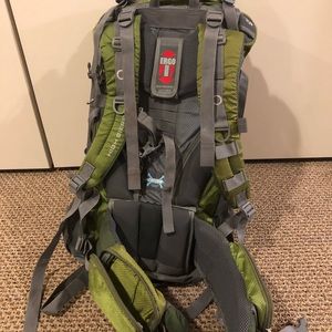 High Sierra backpacking pack